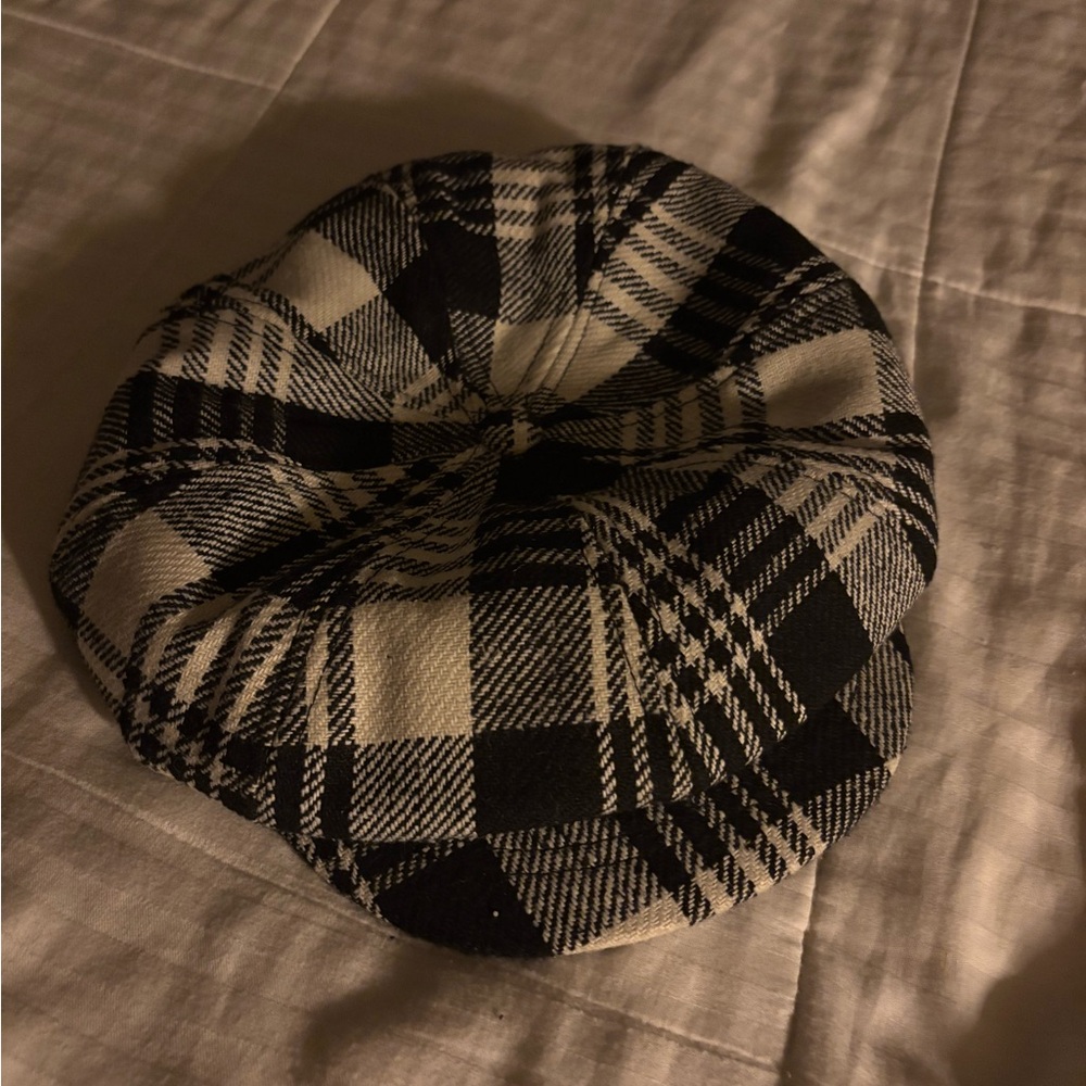 Forever 21 Monochrome Plaid Women's Hat
